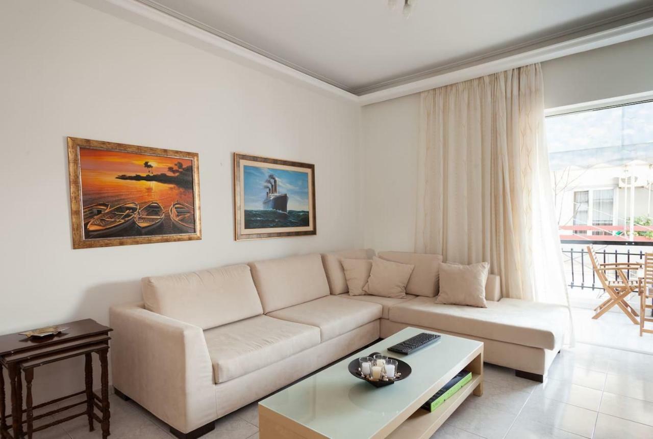 Elegant Athenian Apartment Bagian luar foto