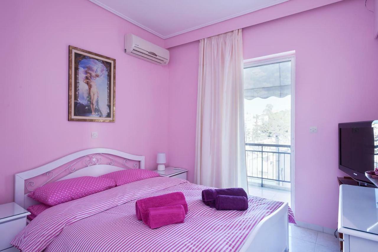Elegant Athenian Apartment Bagian luar foto